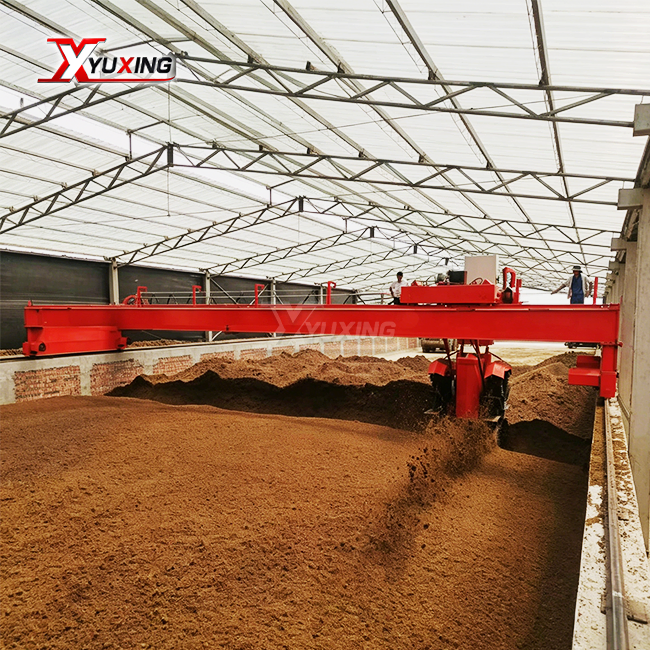Integral Trough Windrow Turner